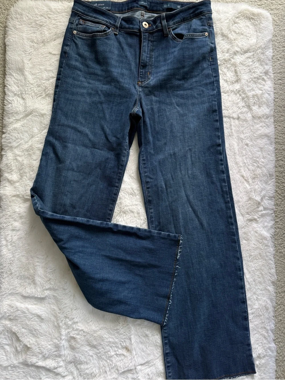 NWT J. Jill High-Rise Wide-Leg Jeans~Uptown Wash - Picture 2 of 5